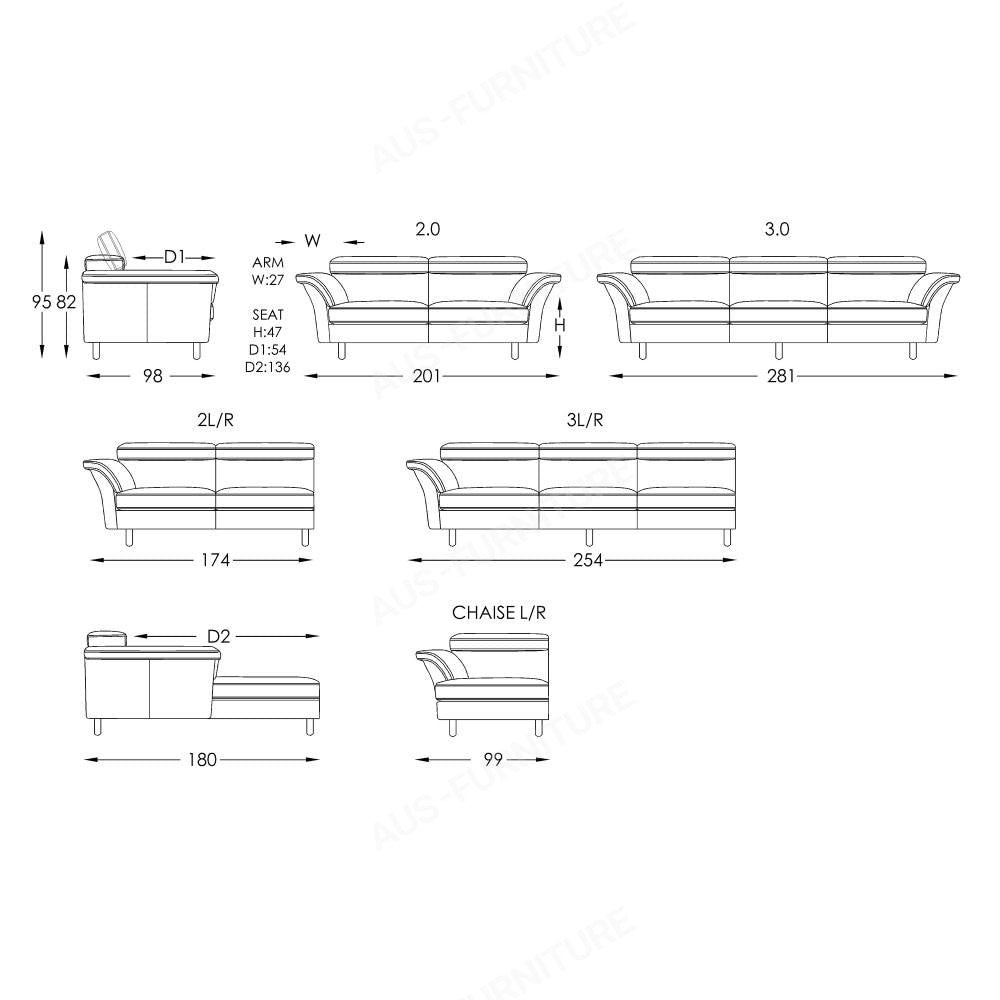 Moran Furniture Carson Modular