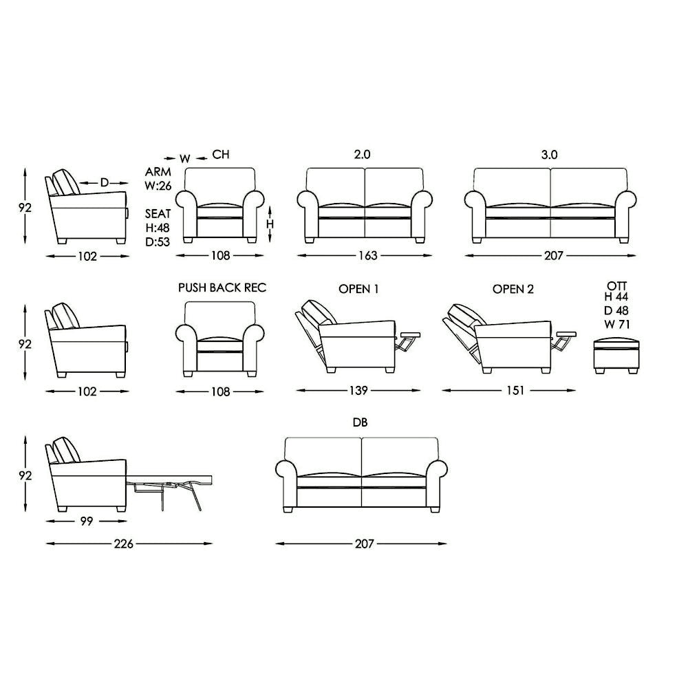 Moran Furniture Conrad Sofa Fabric