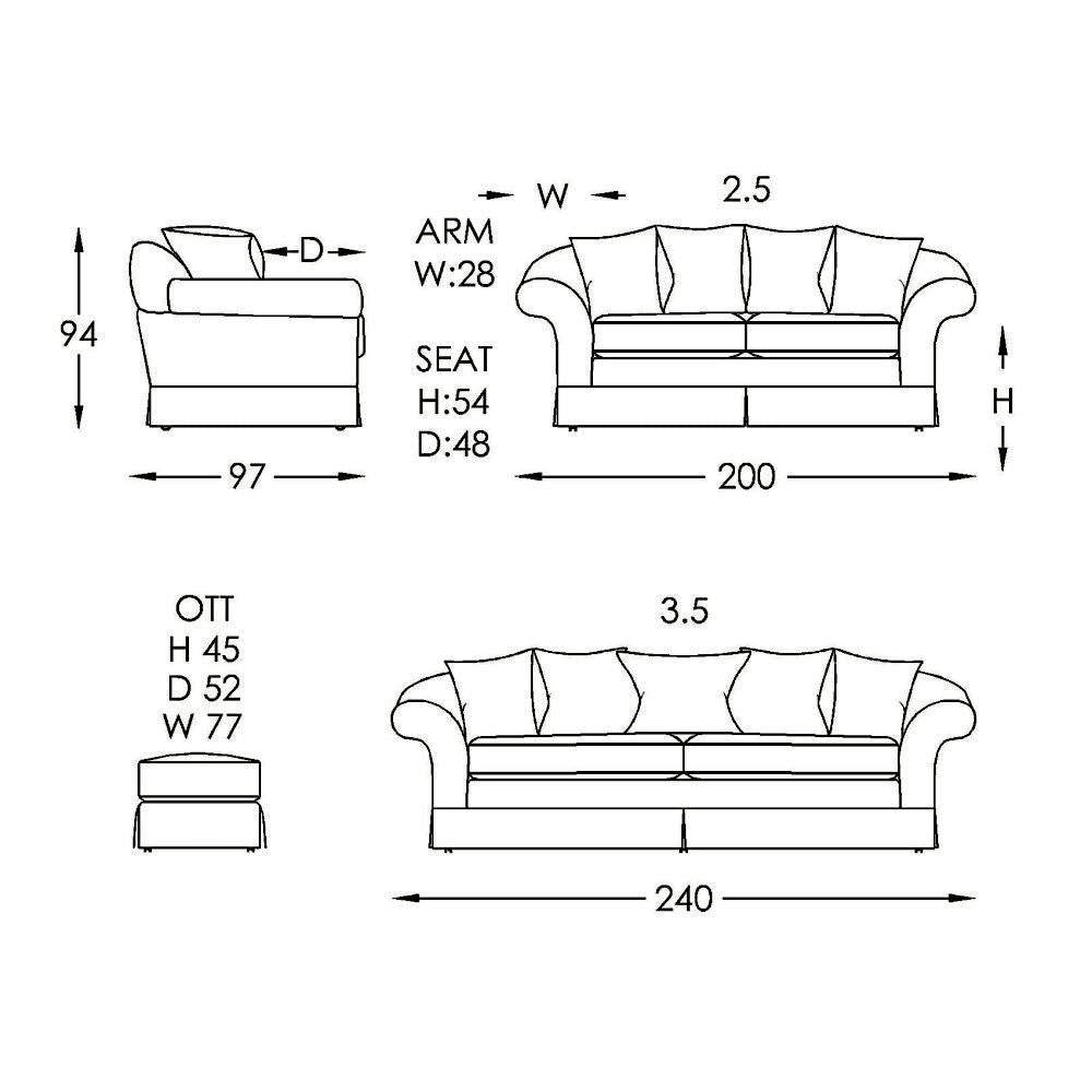 Moran Furniture Westwood Sofa Fabric from