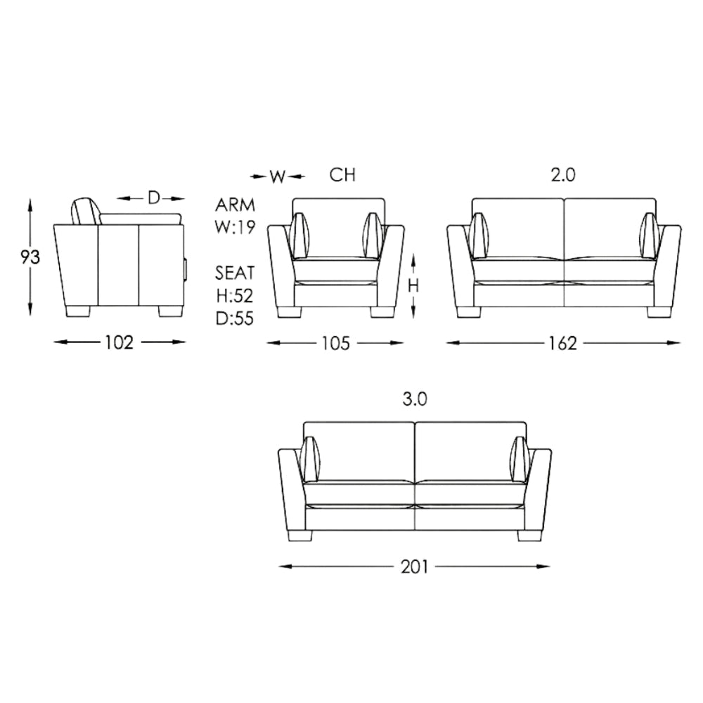 Moran Furniture Zen Sofa Fabric from