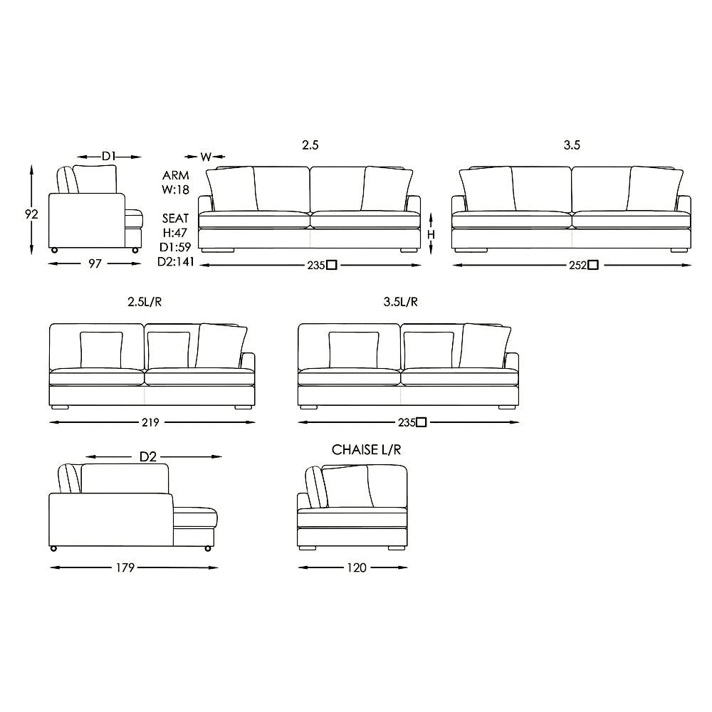 Moran Furniture Treviso Modular